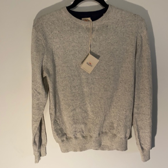 Faherty Other - NWT Faherty sconset crew sweater- gray- si…
